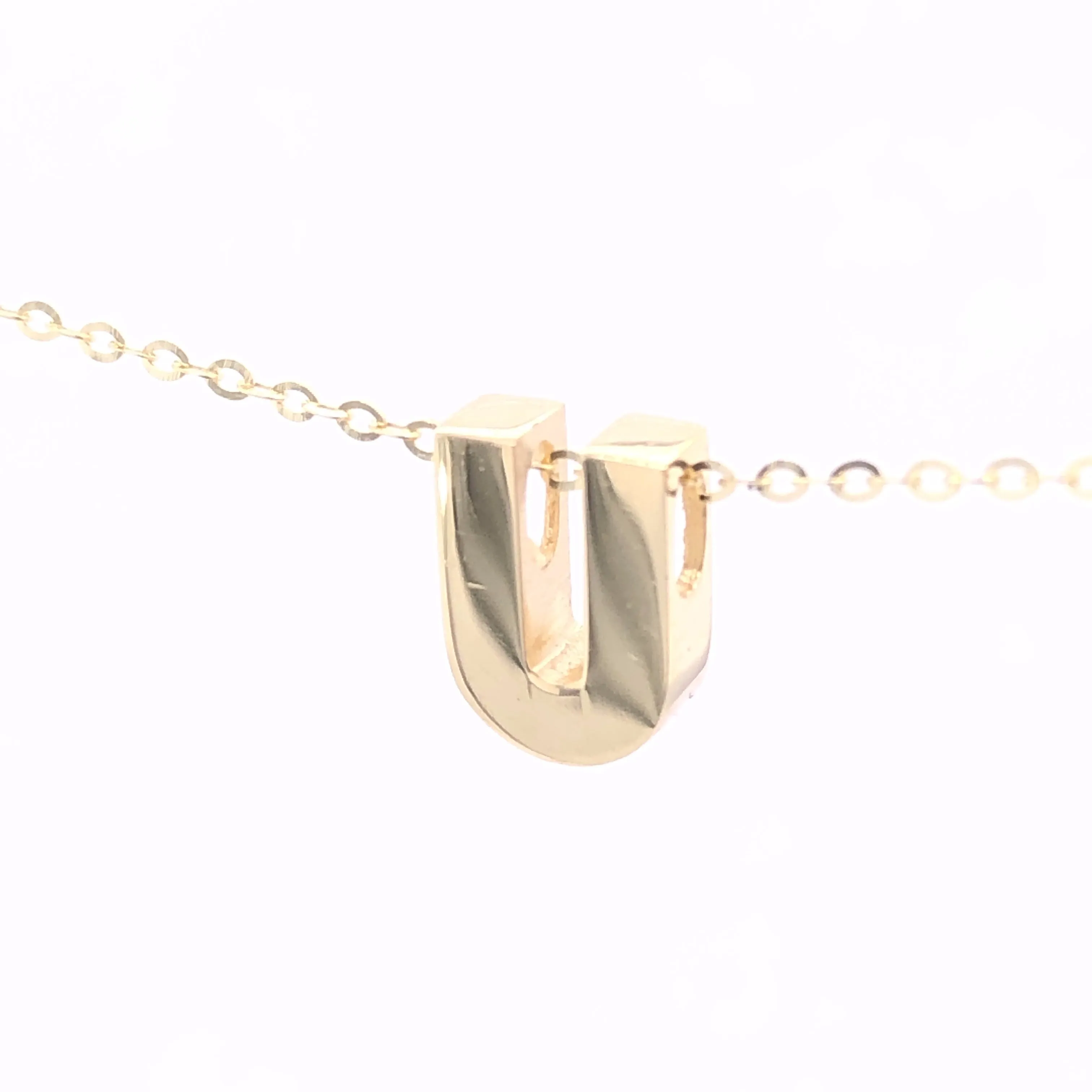 Beautiful Shiny Initial Necklace