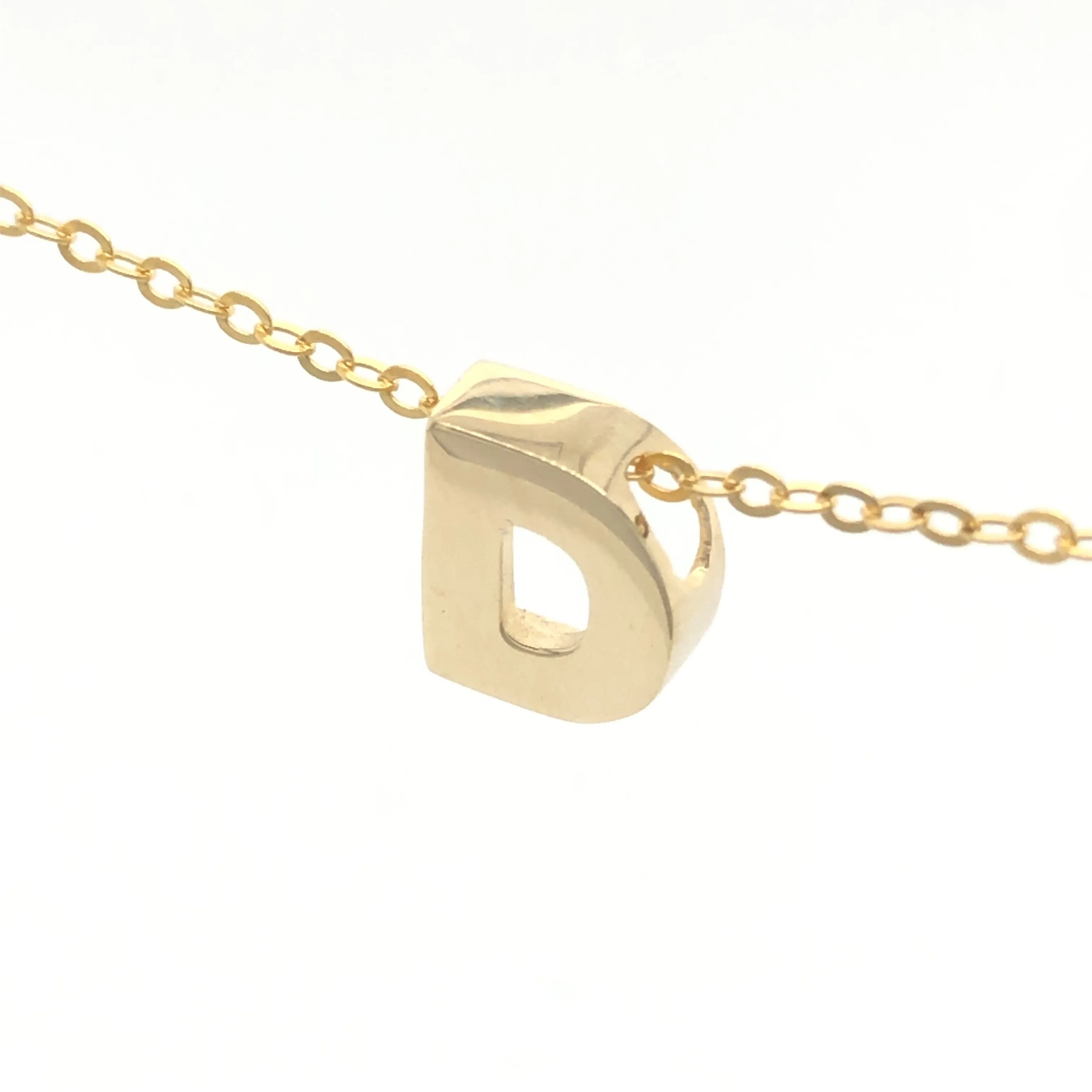 Beautiful Shiny Initial Necklace