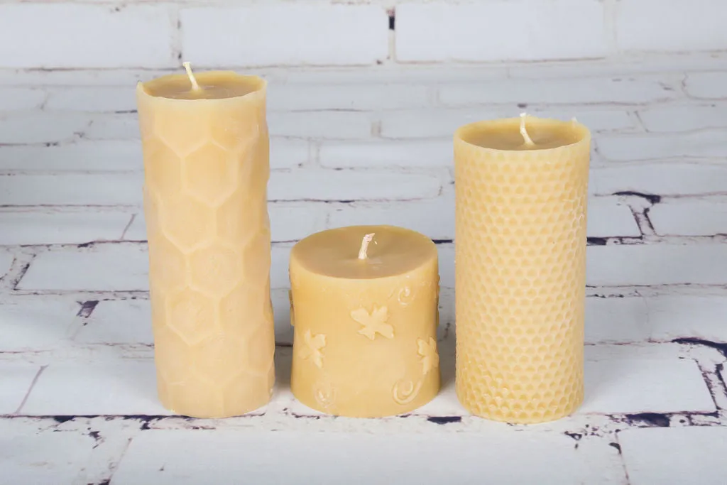 Beeswax Candles (Poured)