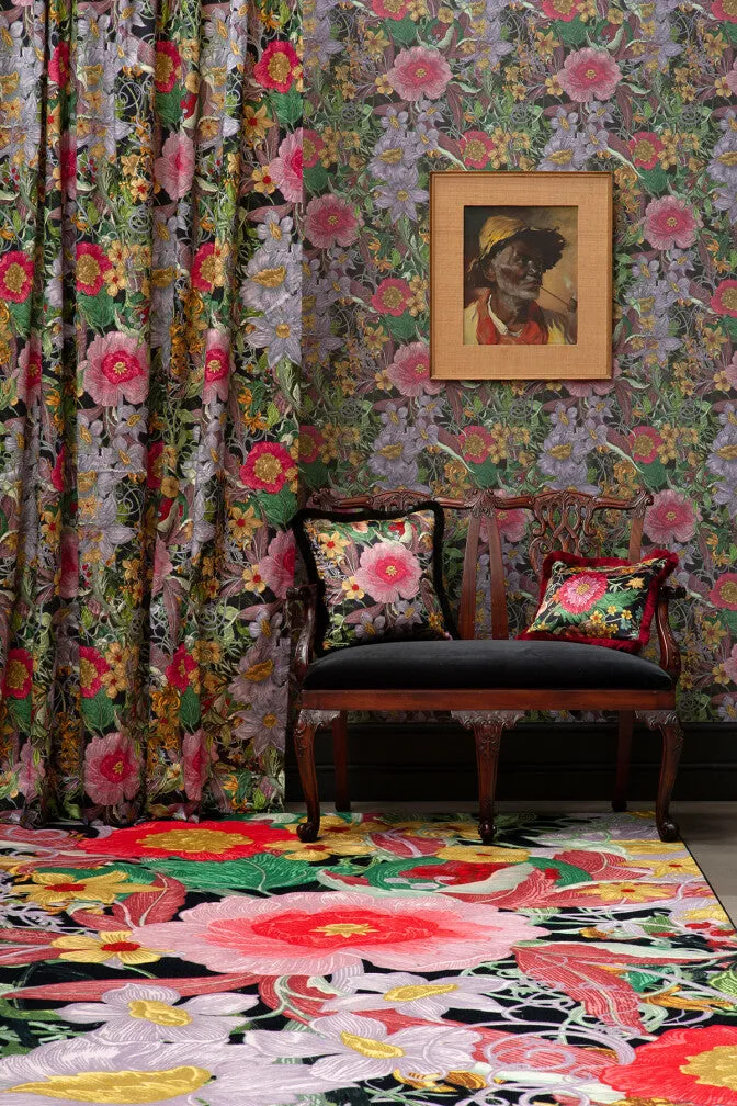 berkeley blooms velvet fabric
