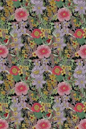 berkeley blooms velvet fabric