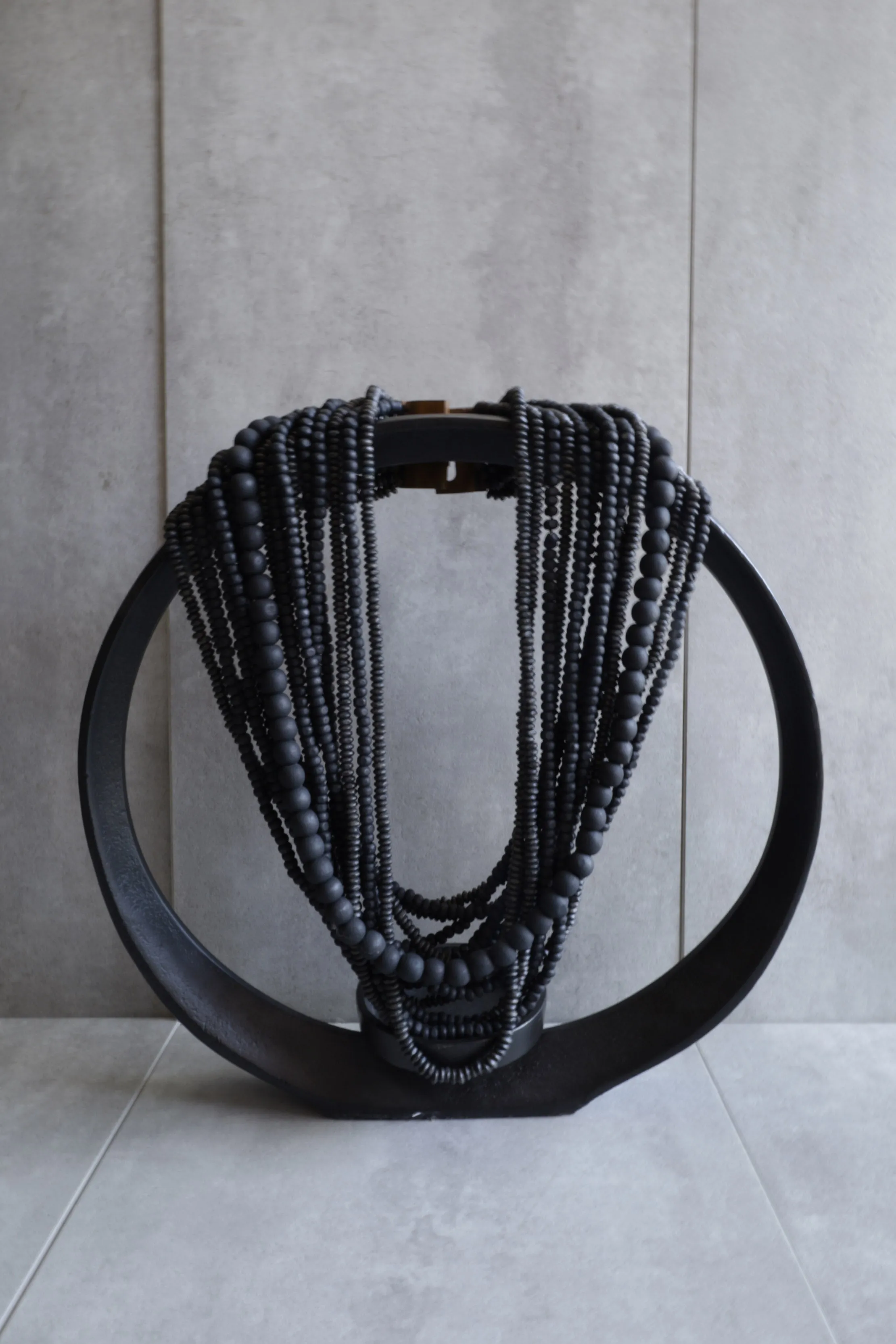Bessie Necklace in Onyx
