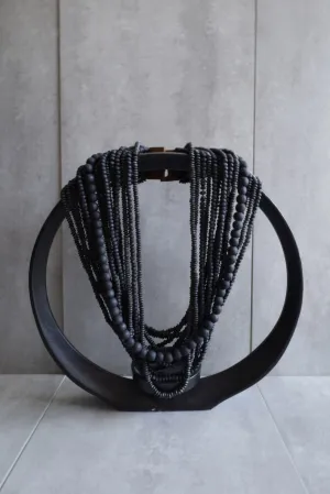 Bessie Necklace in Onyx