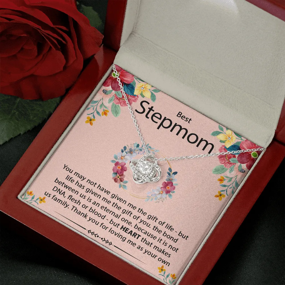 Best Stepmom - Love Knot Necklace