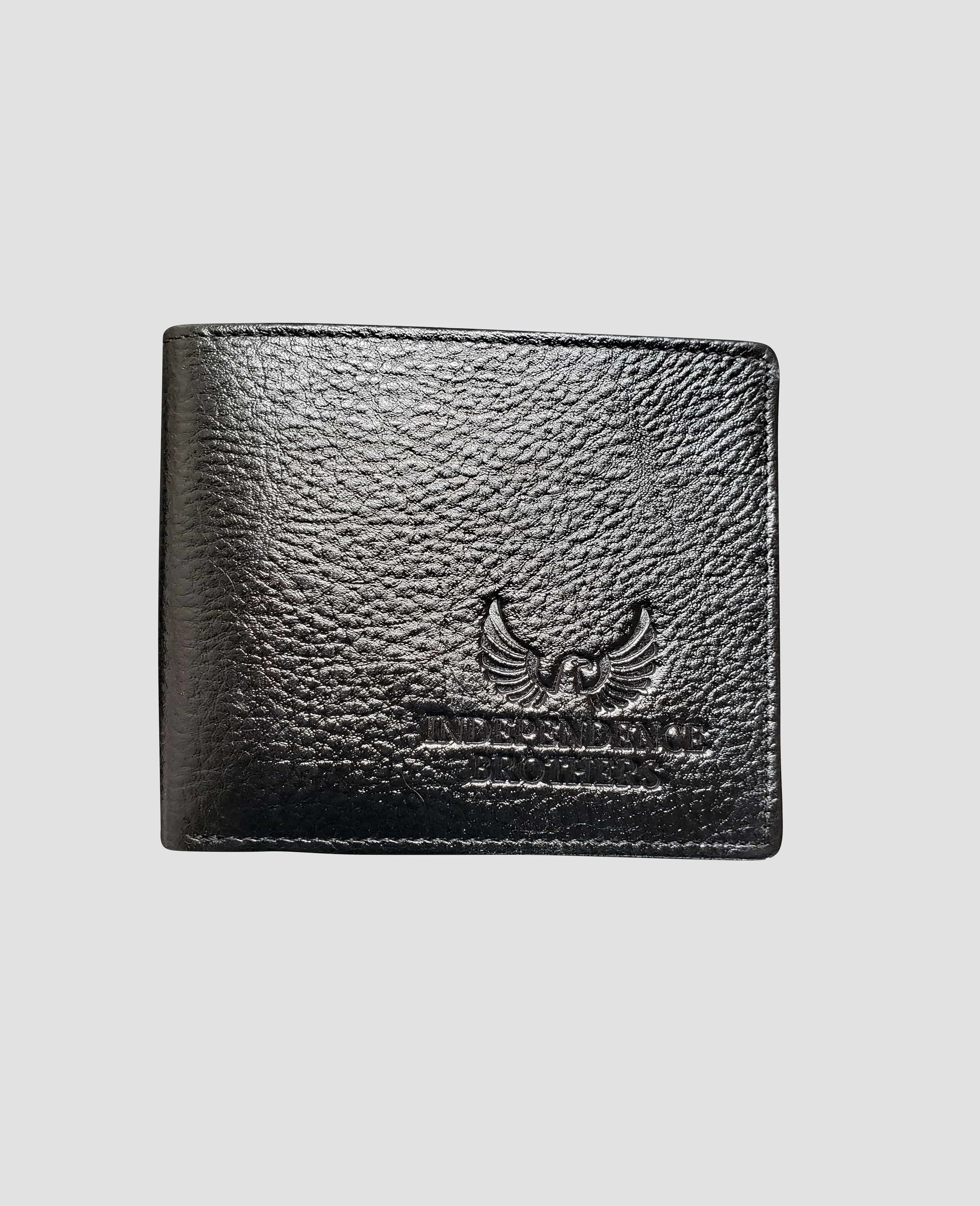 Bi-fold Slim Leather Wallet