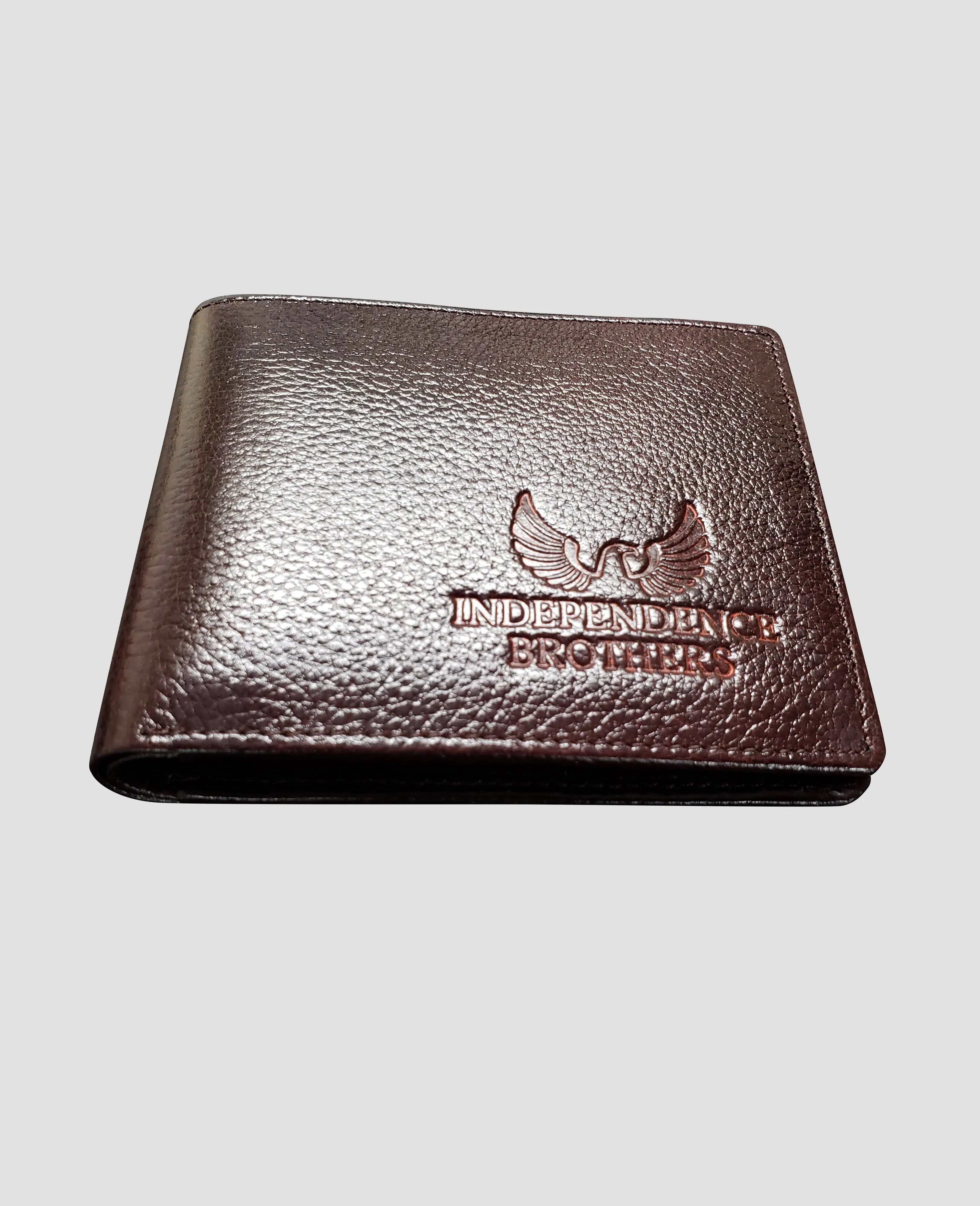 Bi-fold Slim Leather Wallet