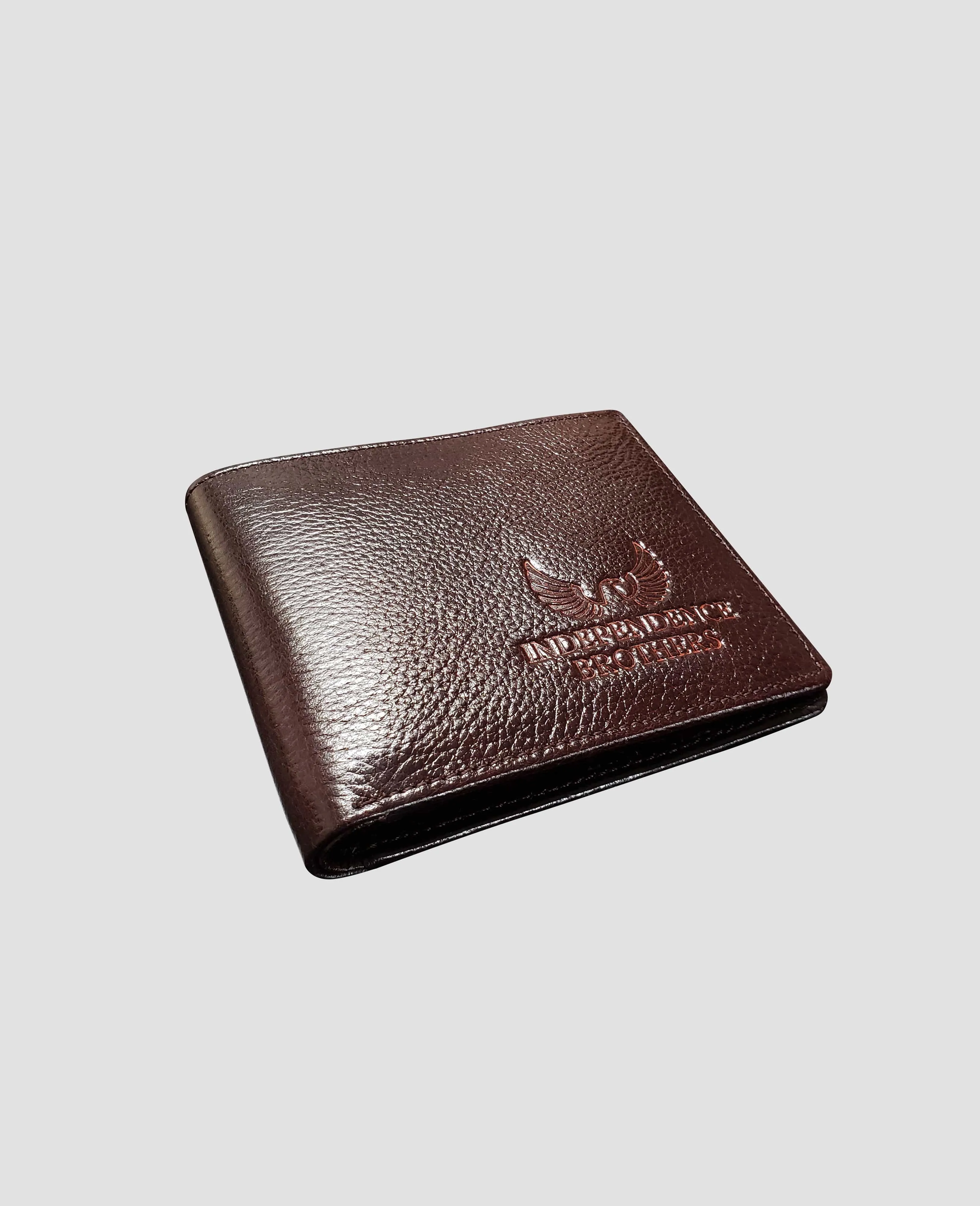 Bi-fold Slim Leather Wallet