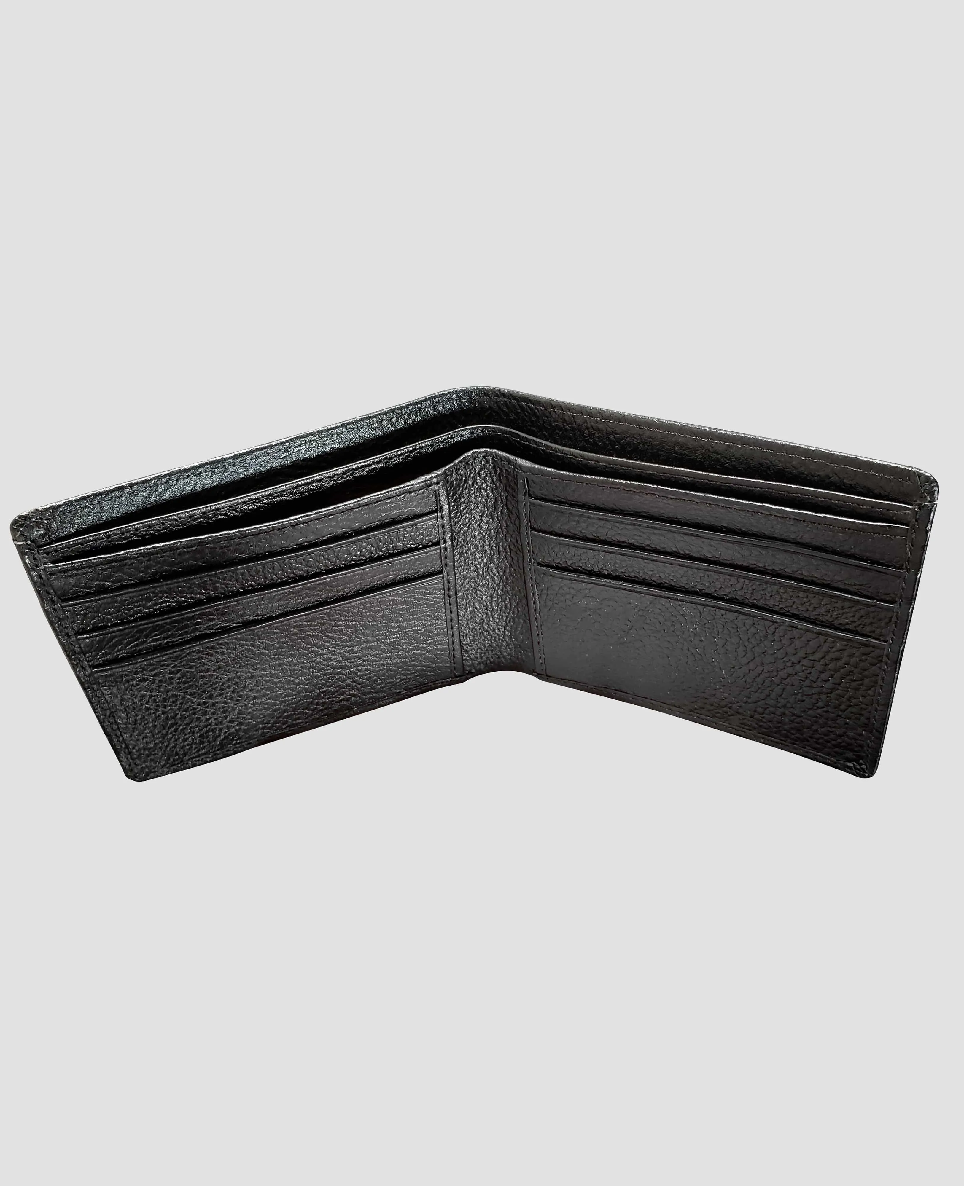 Bi-fold Slim Leather Wallet