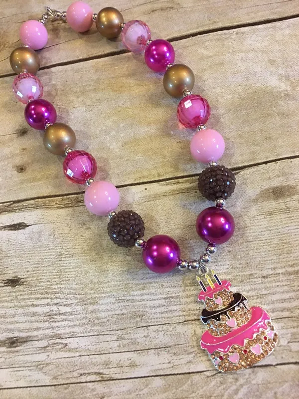 Birthday Cake Necklace