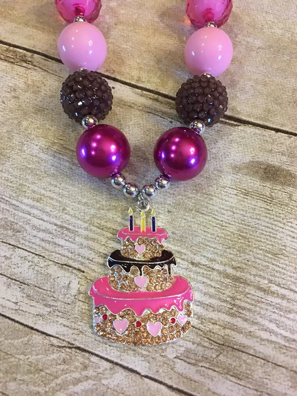 Birthday Cake Necklace