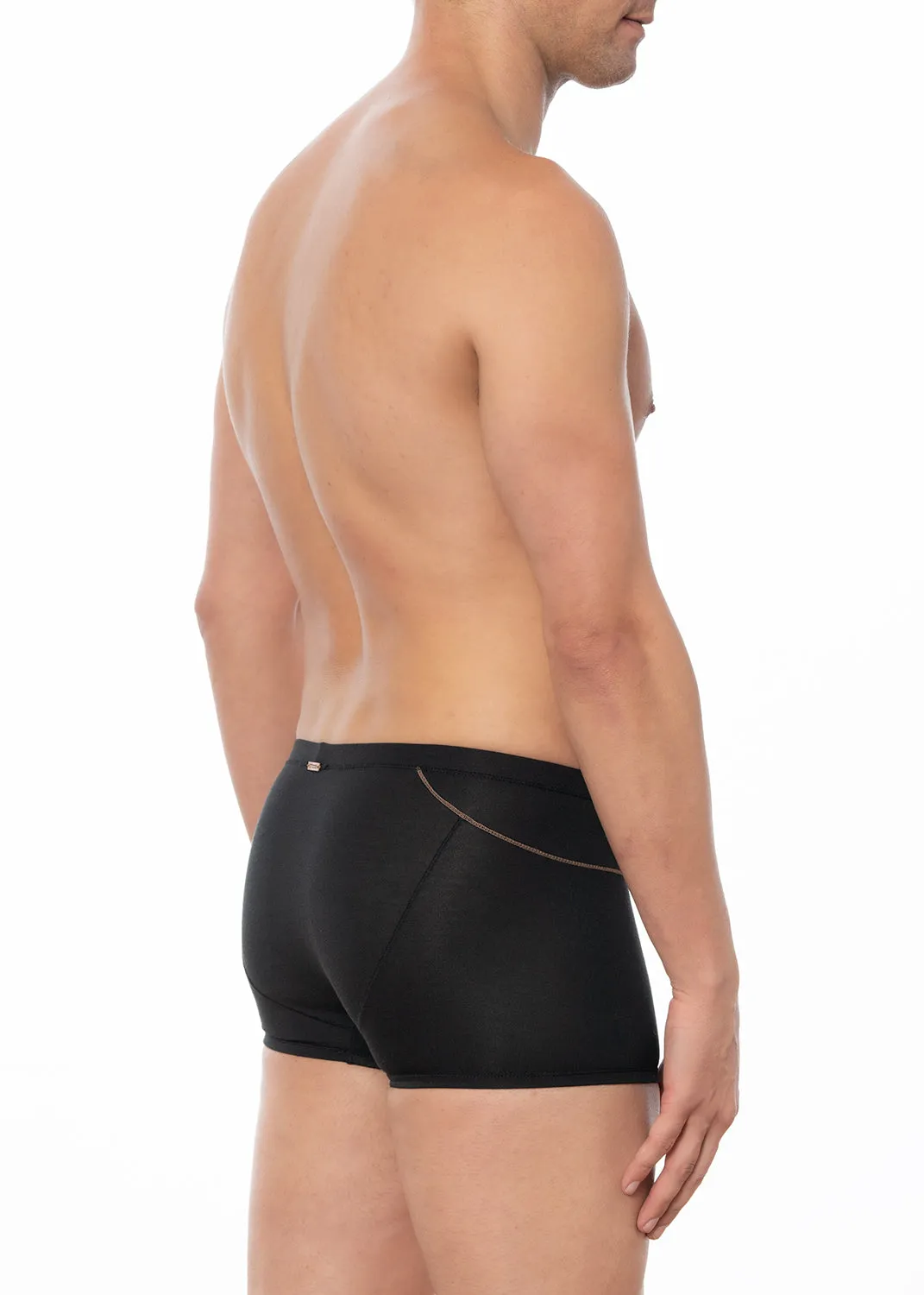 Black CONRAD - Supima Cotton Boxer Brief