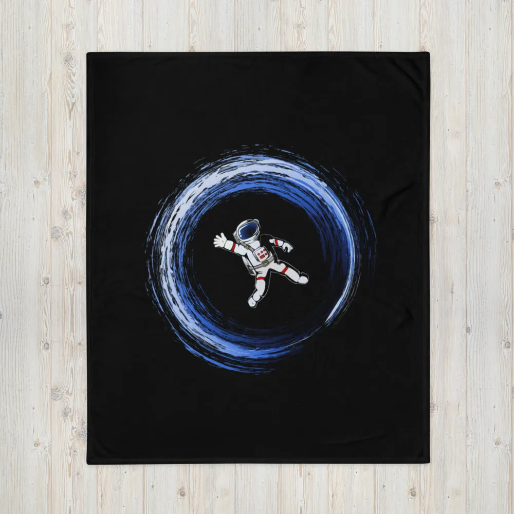 Black Hole Throw Blanket