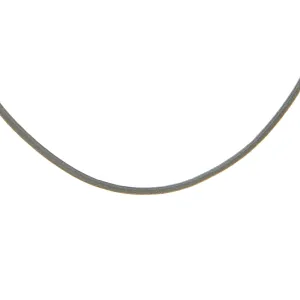Black Leather Necklace