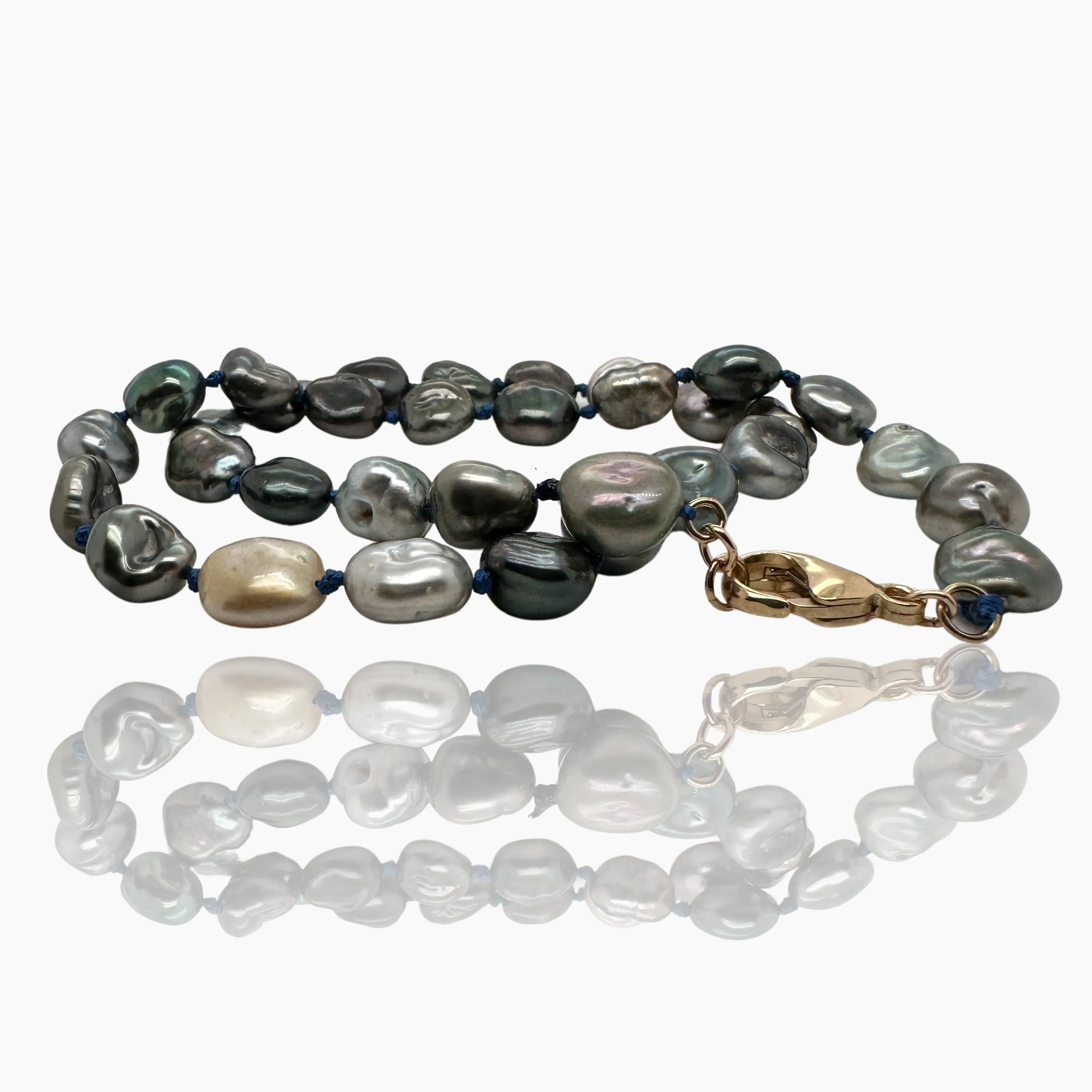 Black Tahitian Pearl Necklace