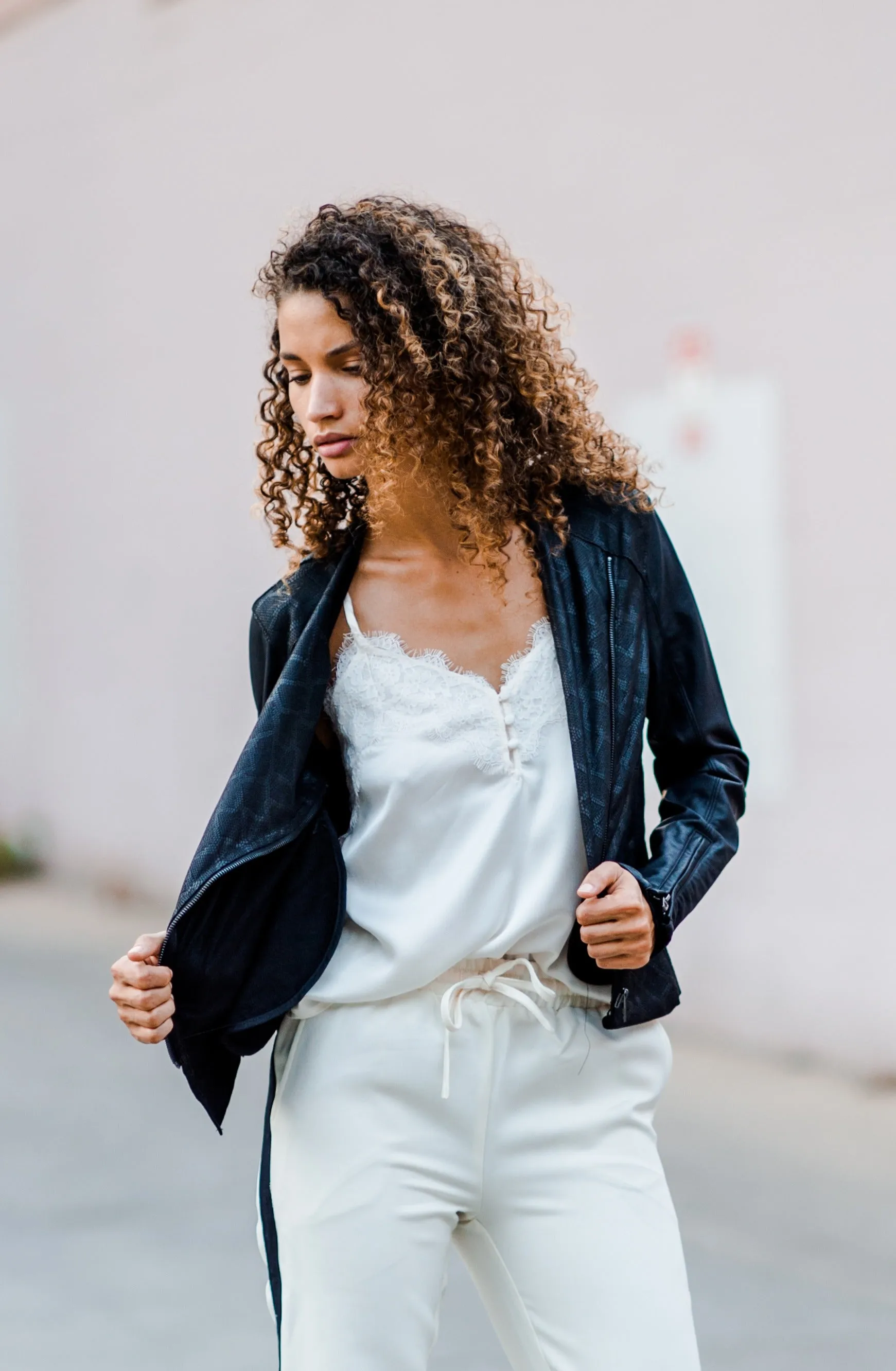 Blank NYC Venom Faux Leather Jacket