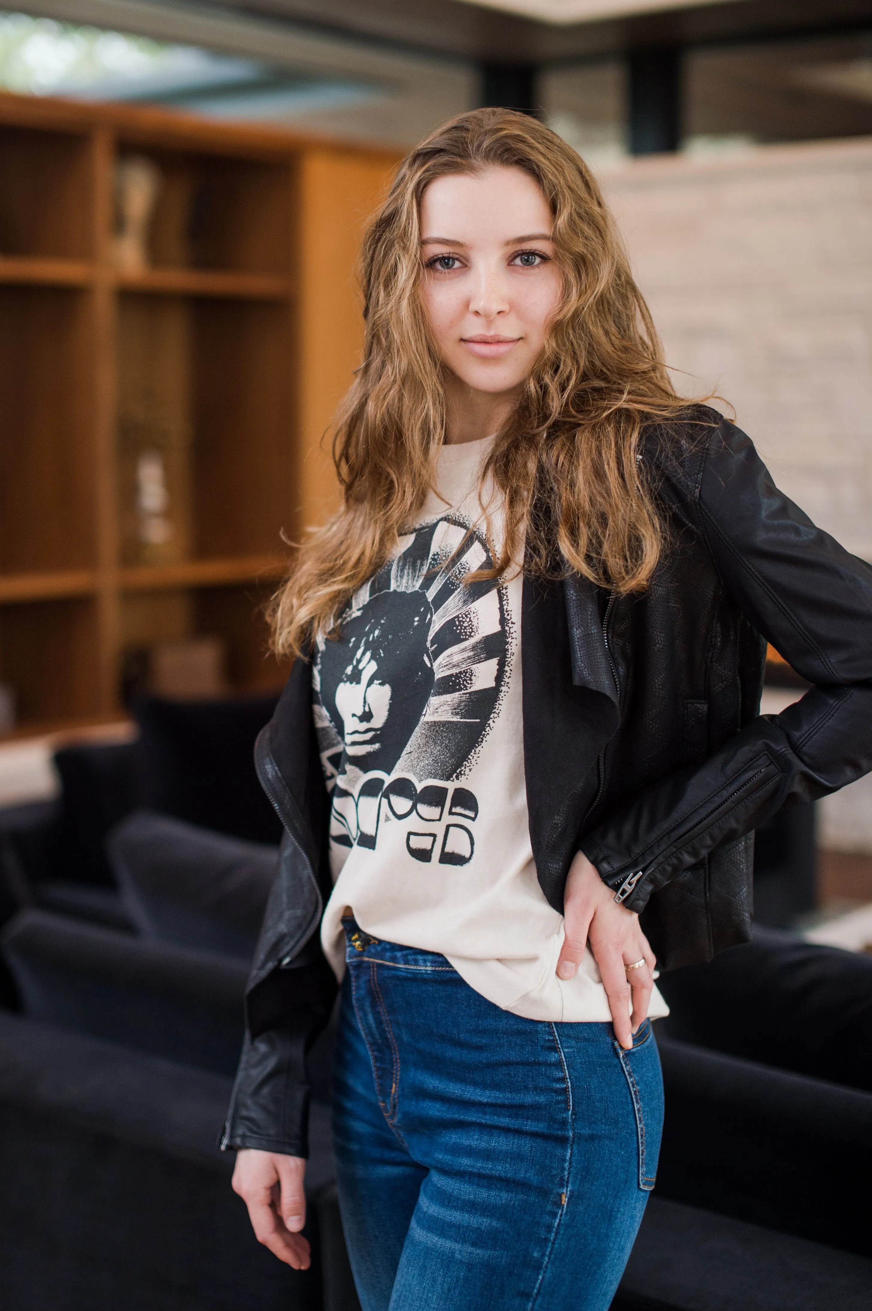 Blank NYC Venom Faux Leather Jacket