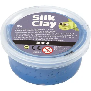 Blue Colour Pliable Lightweight Modelling Compound With Plastic Tub 40 g