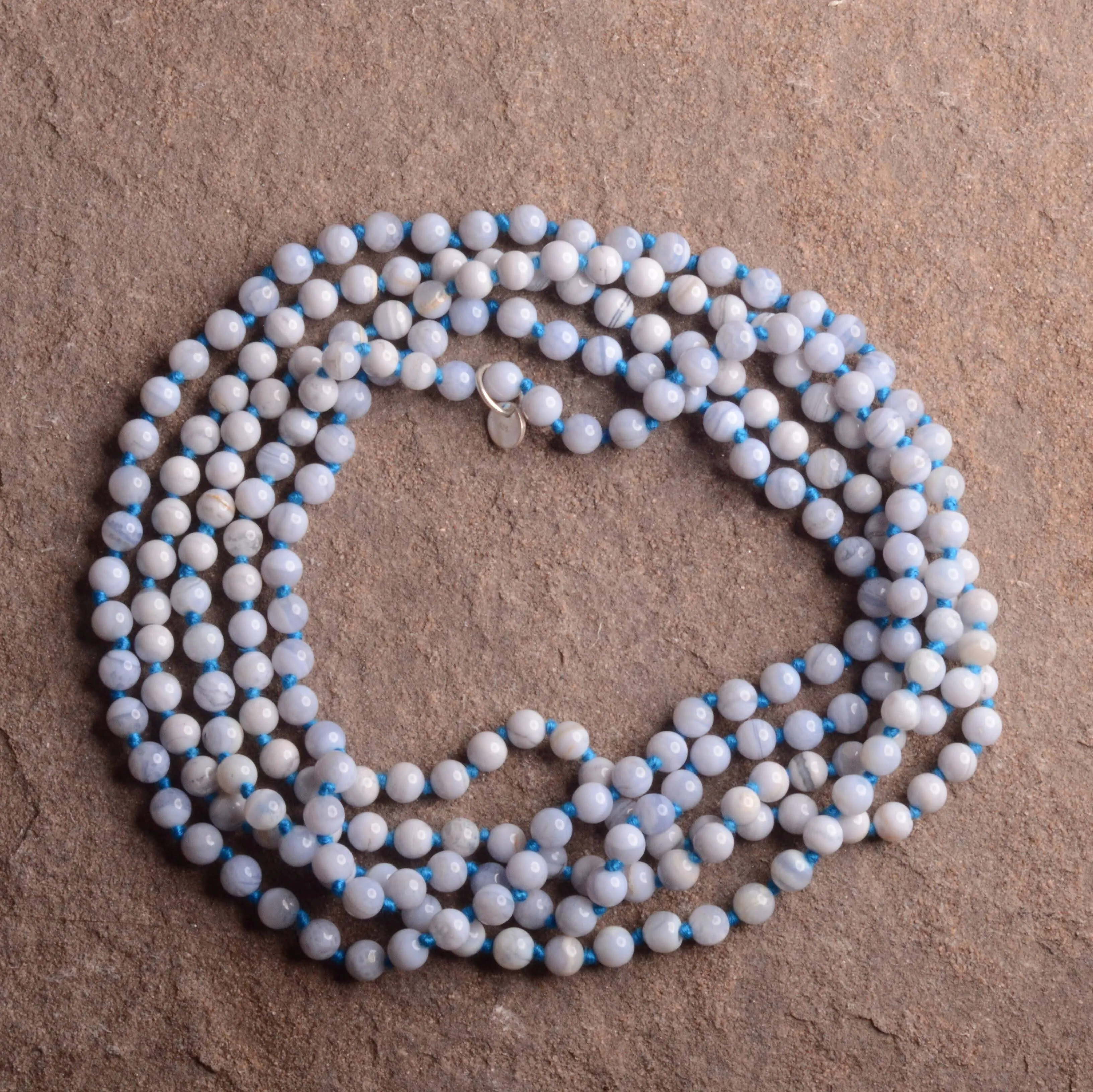 Blue Lace Agate Long