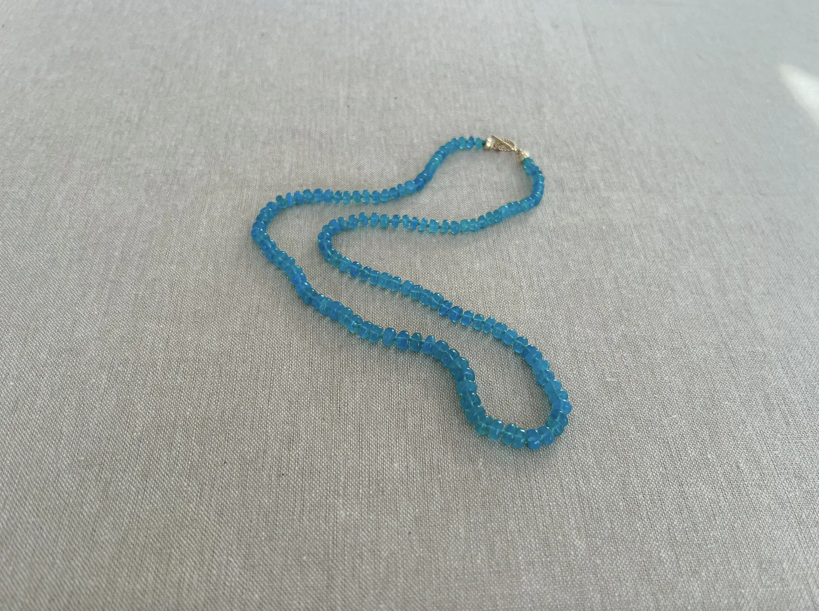 Blue Opal Necklace