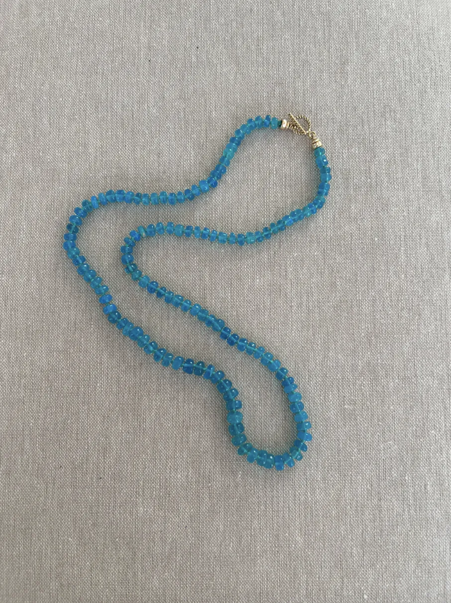Blue Opal Necklace