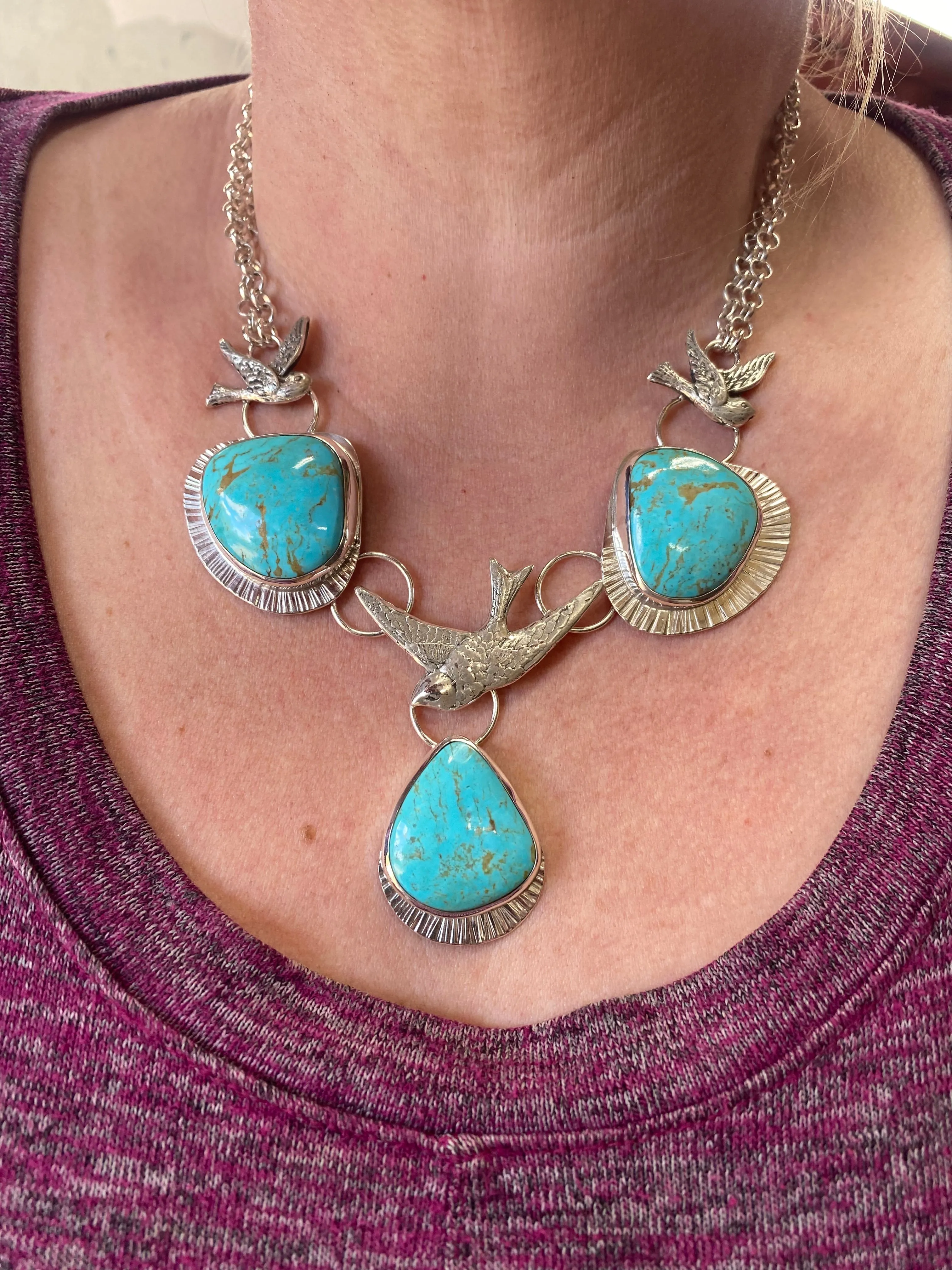 Blue Sky Necklace