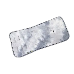 Blue Tie Dye Stroller Mat