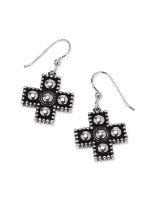 Brighton - Pretty Tough Small Cross Earring