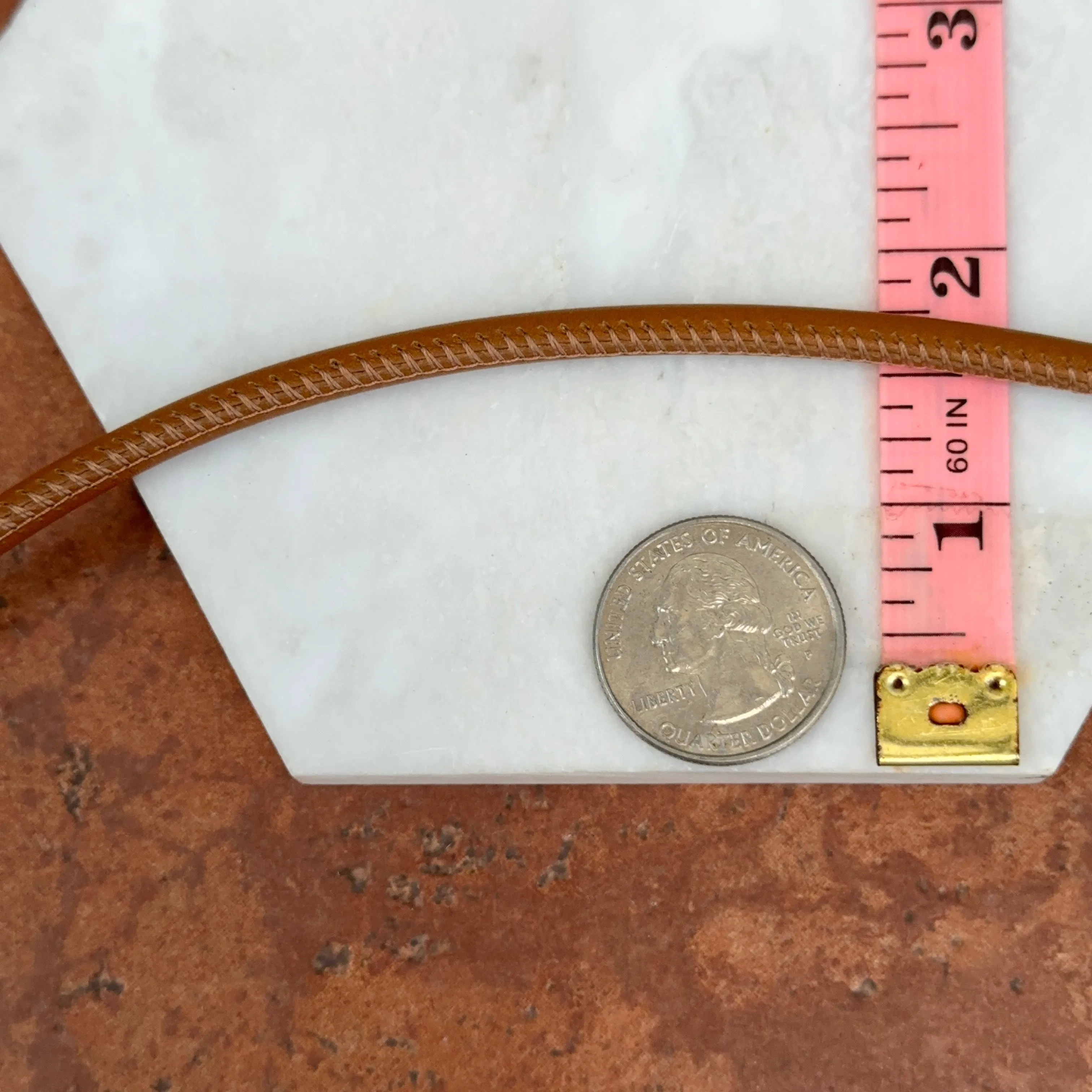 Brown Leather   Stainless Steel 5mm Cord Swap Necklace