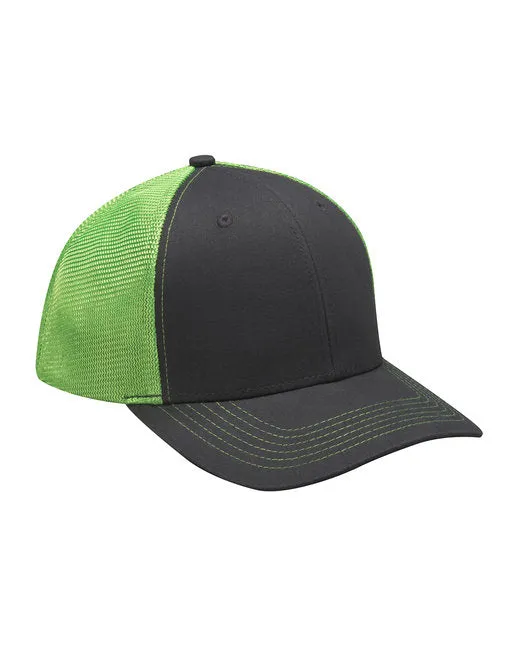 Brushed Cotton/Soft Mesh Trucker Cap