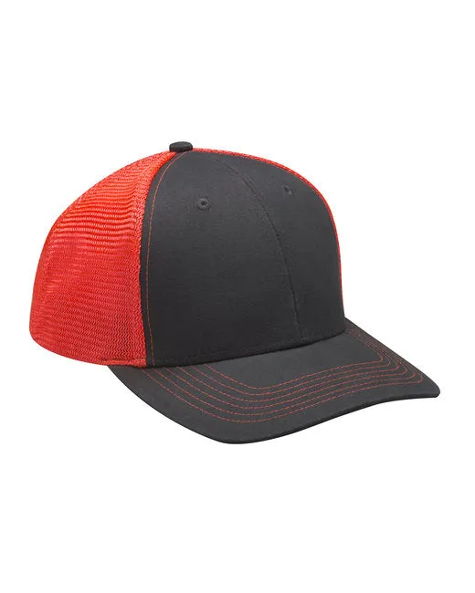Brushed Cotton/Soft Mesh Trucker Cap