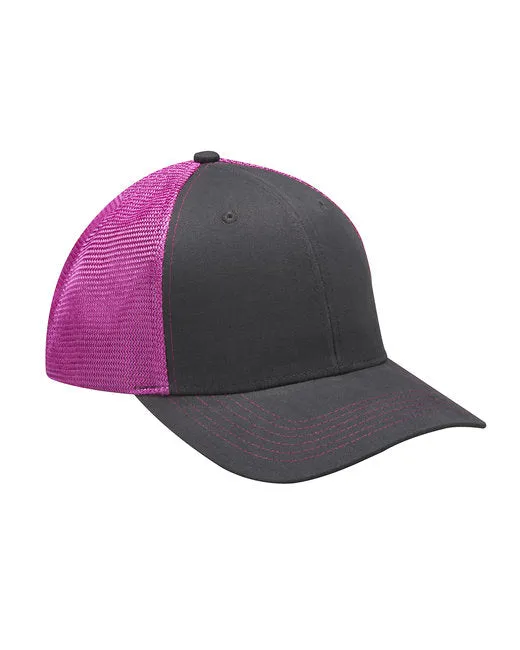 Brushed Cotton/Soft Mesh Trucker Cap