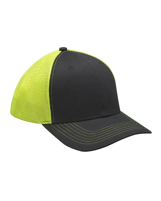 Brushed Cotton/Soft Mesh Trucker Cap