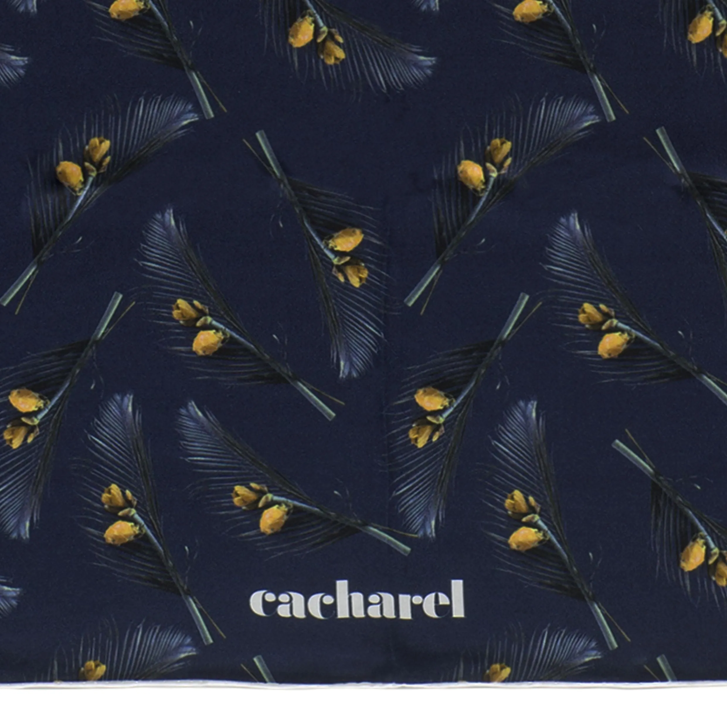 Cacharel CFL836N-Silk scarf Victoire Navy