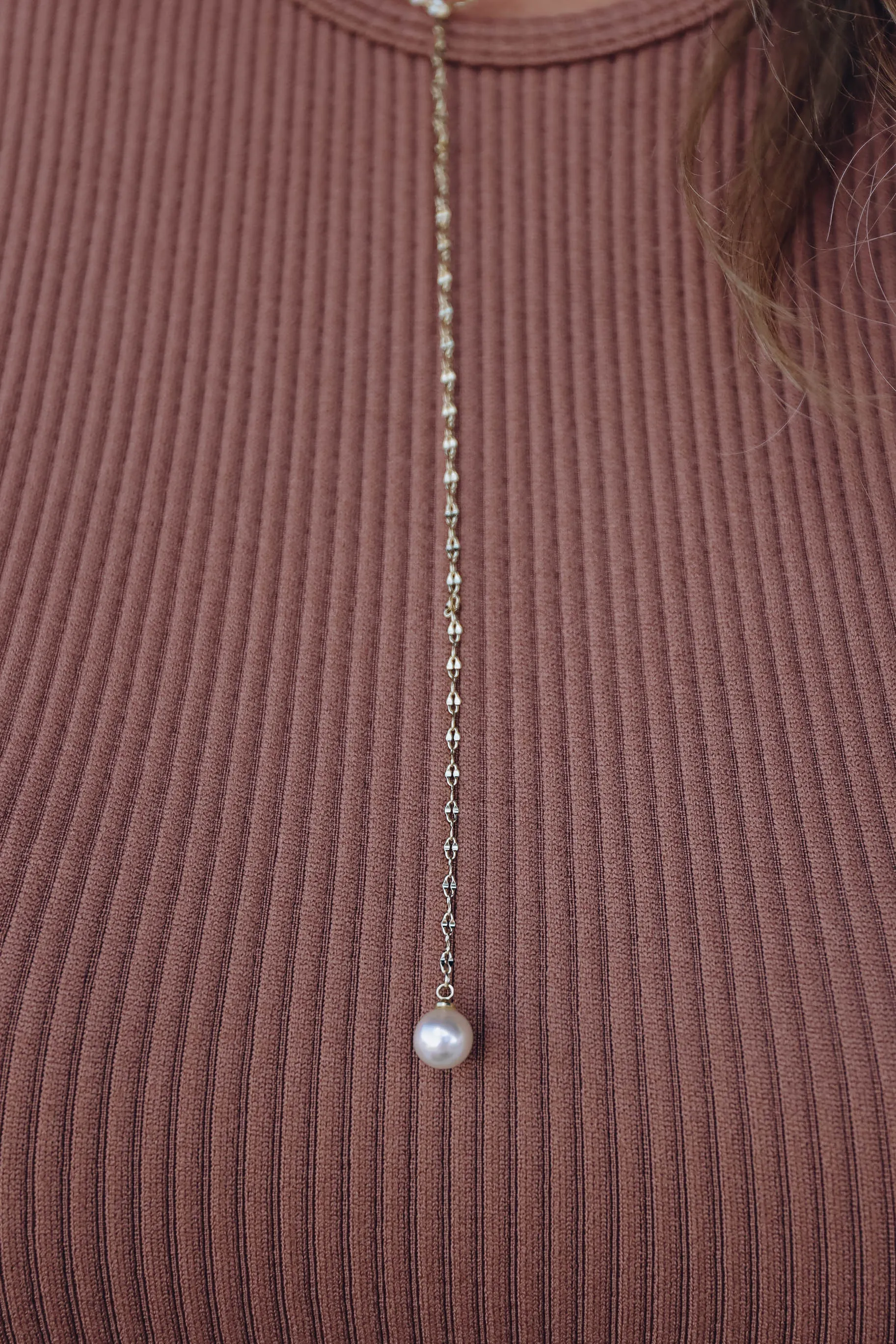 Charlie Necklace by B.b.Lila  - Gold