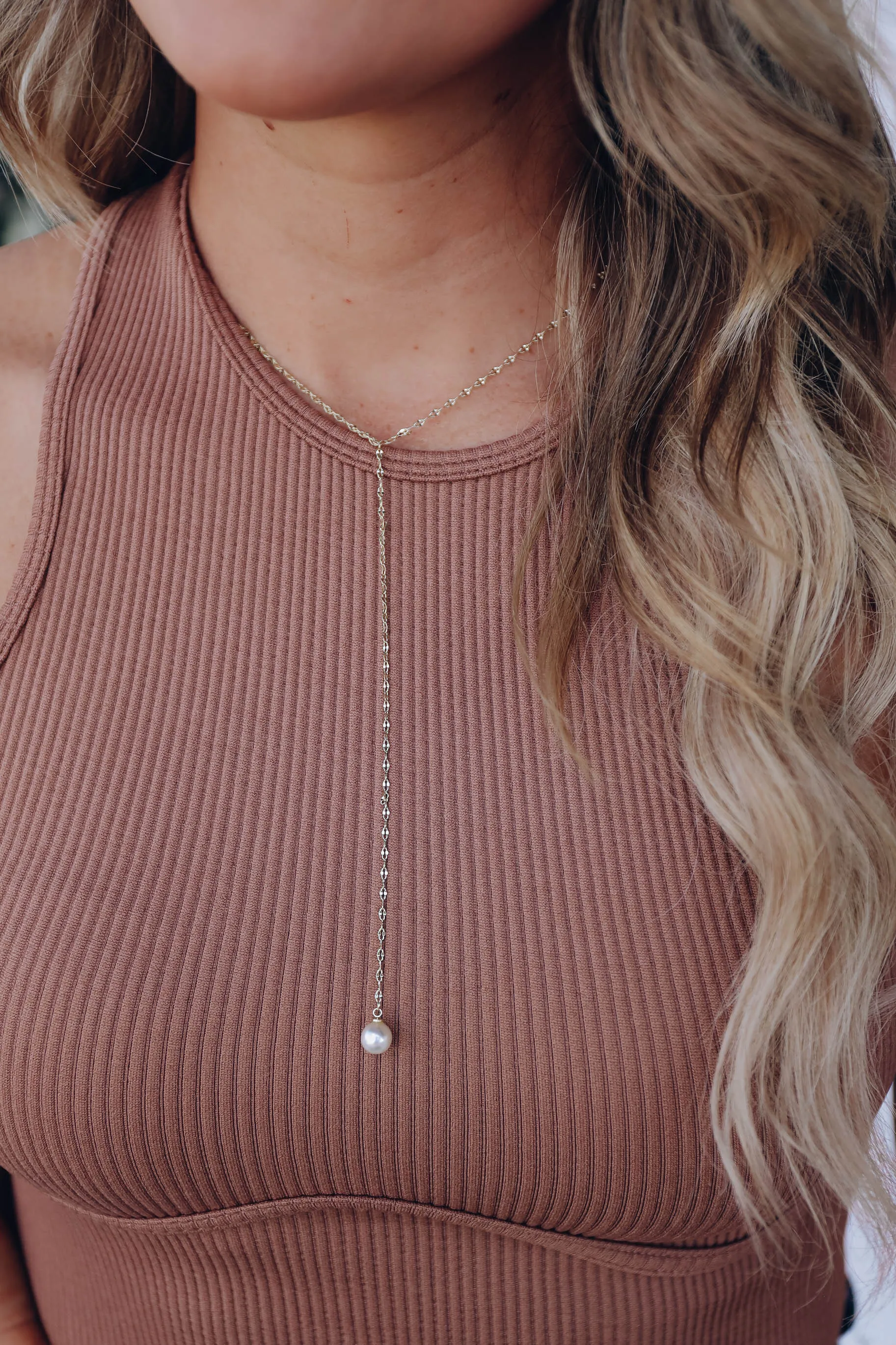 Charlie Necklace by B.b.Lila  - Gold