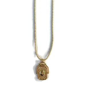 Charm Necklace - Sun & Moon