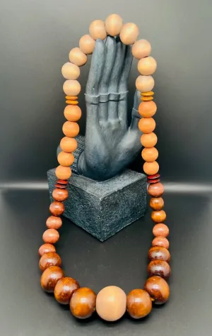 Chunky Brown Necklace