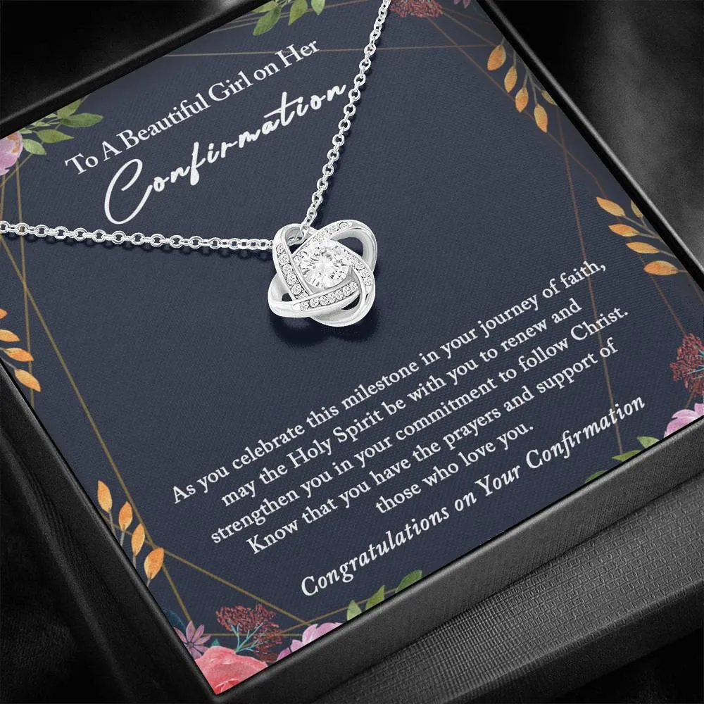 Confirmation Gifts for Girls, Confirmation Necklace, Holy Confirmation For Girls, Christian Faith, Gift from Godparent