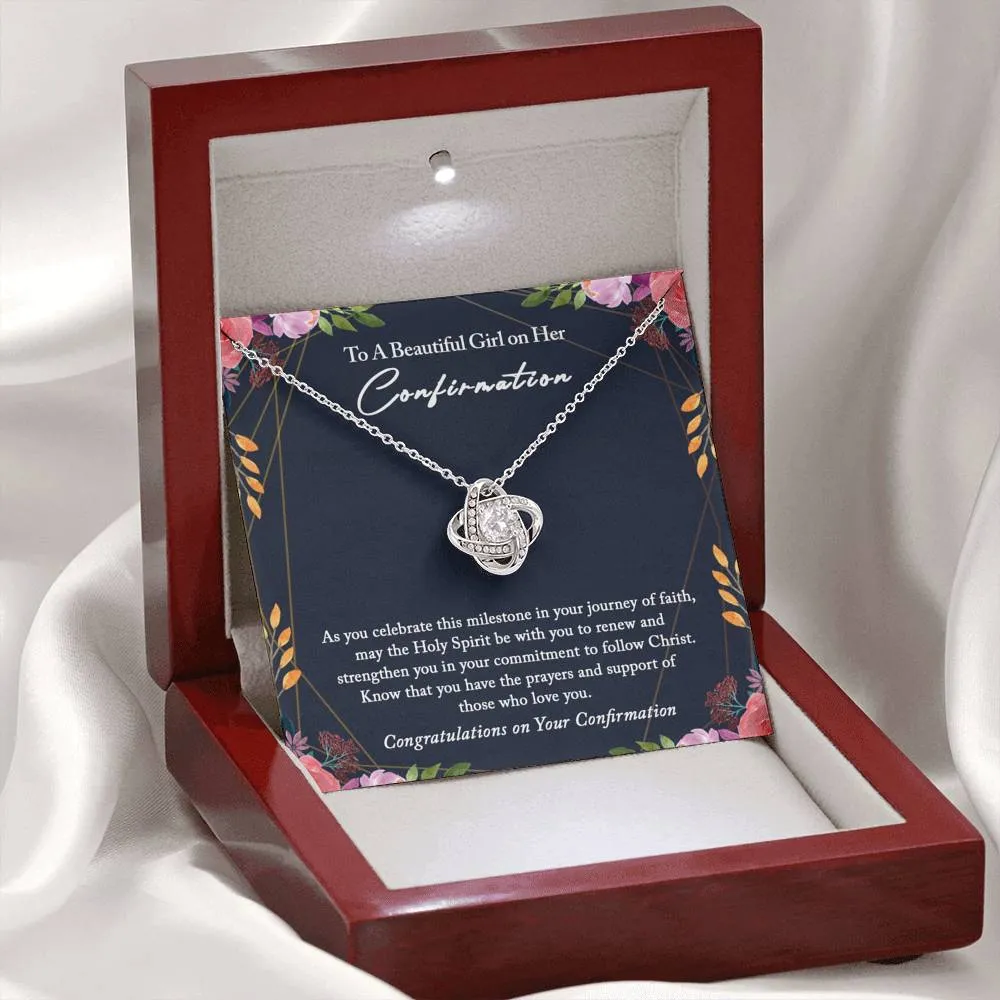 Confirmation Gifts for Girls, Confirmation Necklace, Holy Confirmation For Girls, Christian Faith, Gift from Godparent