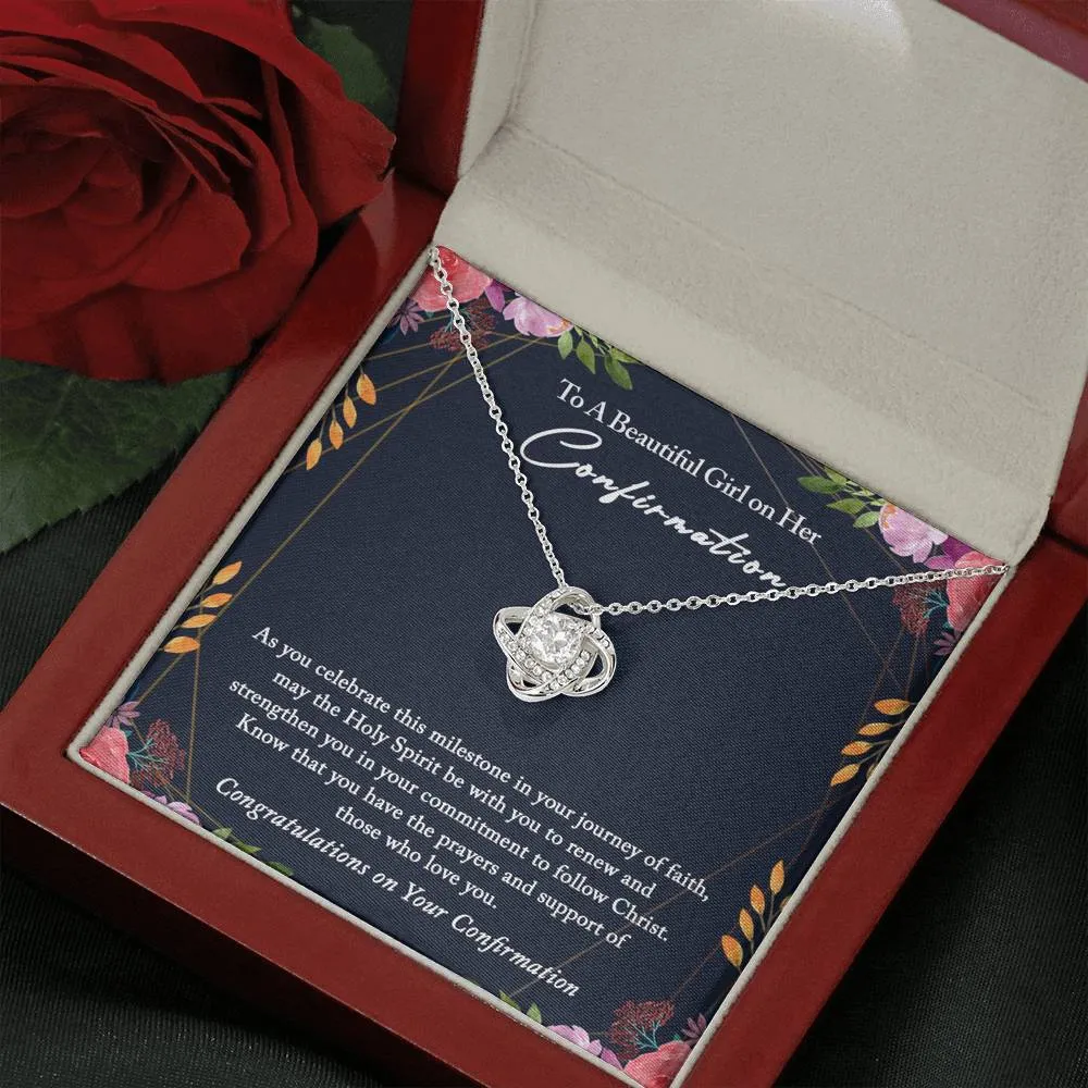 Confirmation Gifts for Girls, Confirmation Necklace, Holy Confirmation For Girls, Christian Faith, Gift from Godparent