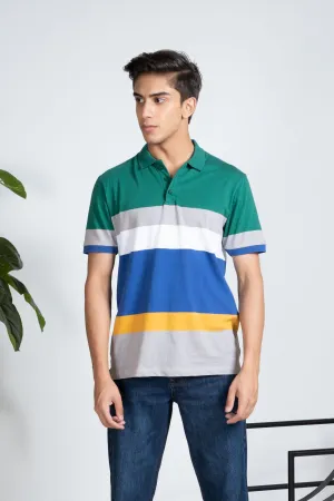 Cotton Striped Polo