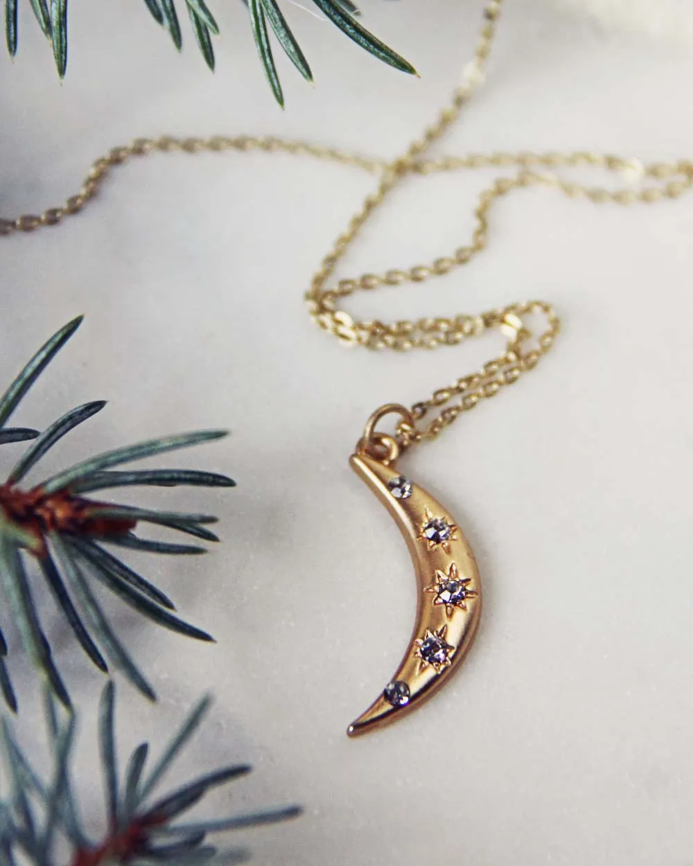Crescent Moon Necklace
