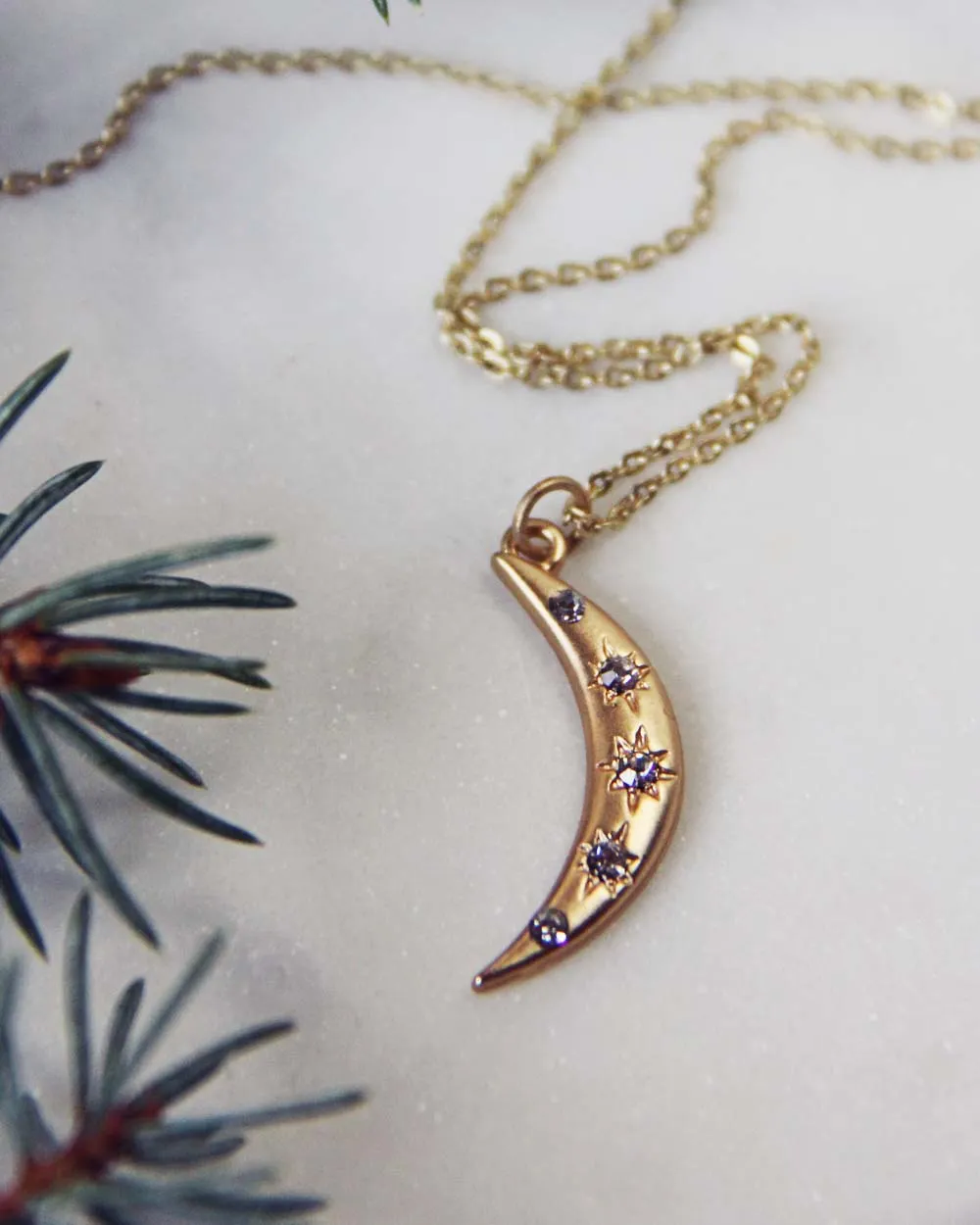 Crescent Moon Necklace