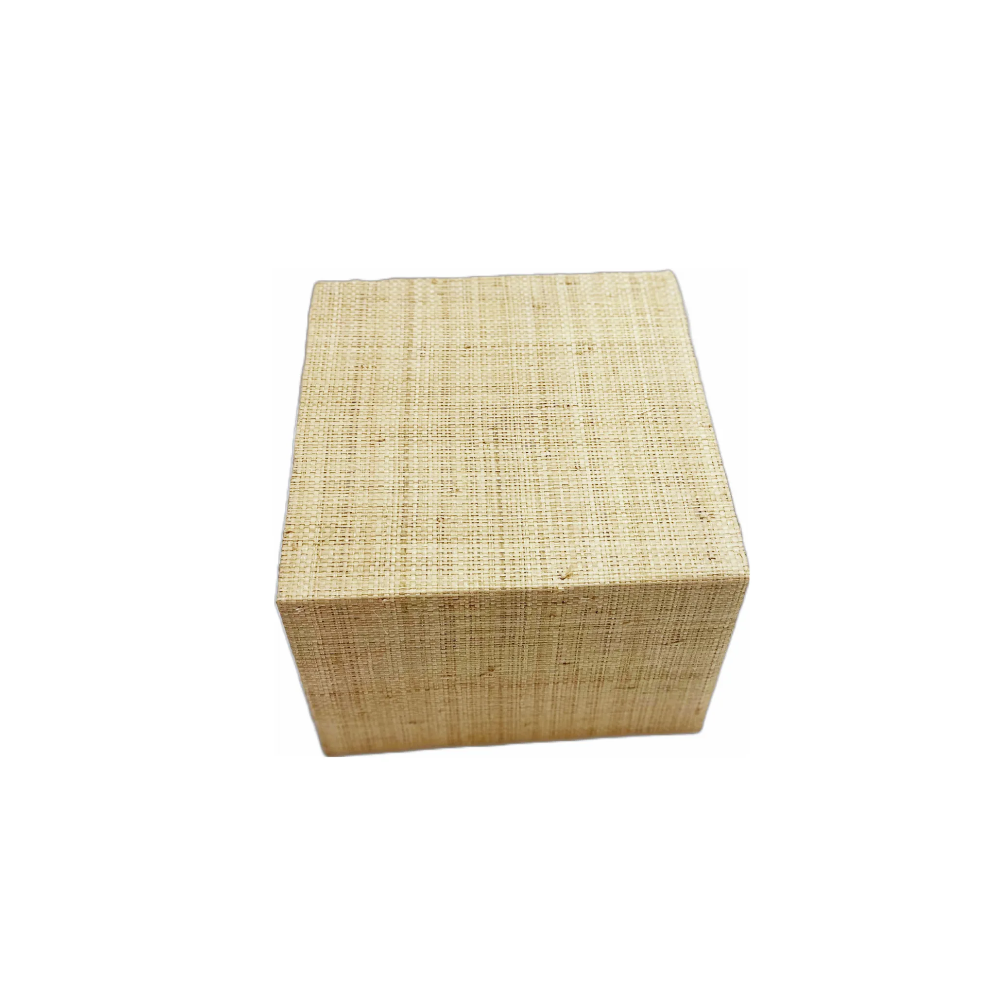 Danielle Rollins Madagascar Raffia Grasscloth Plinth Wall Box
