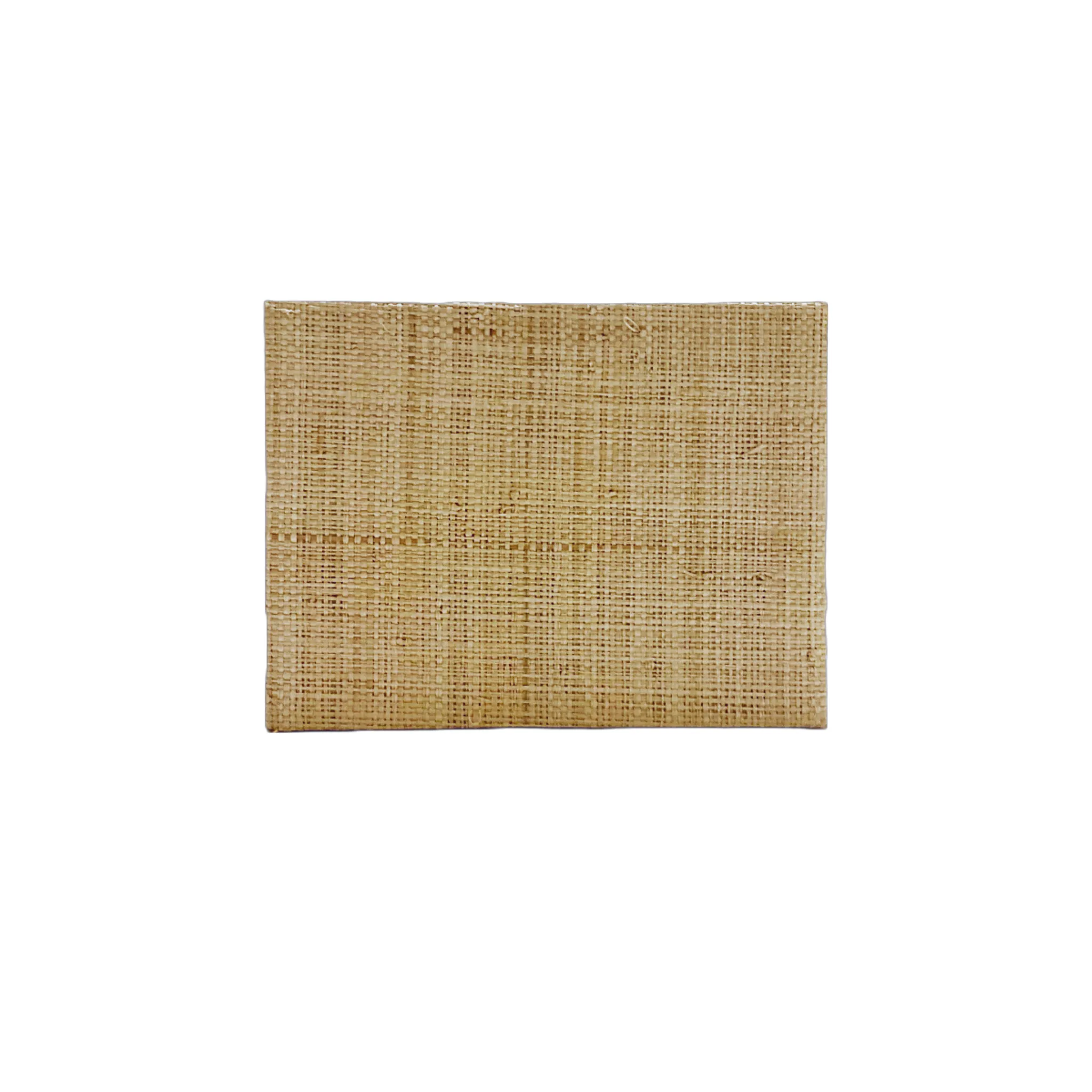 Danielle Rollins Madagascar Raffia Grasscloth Plinth Wall Box