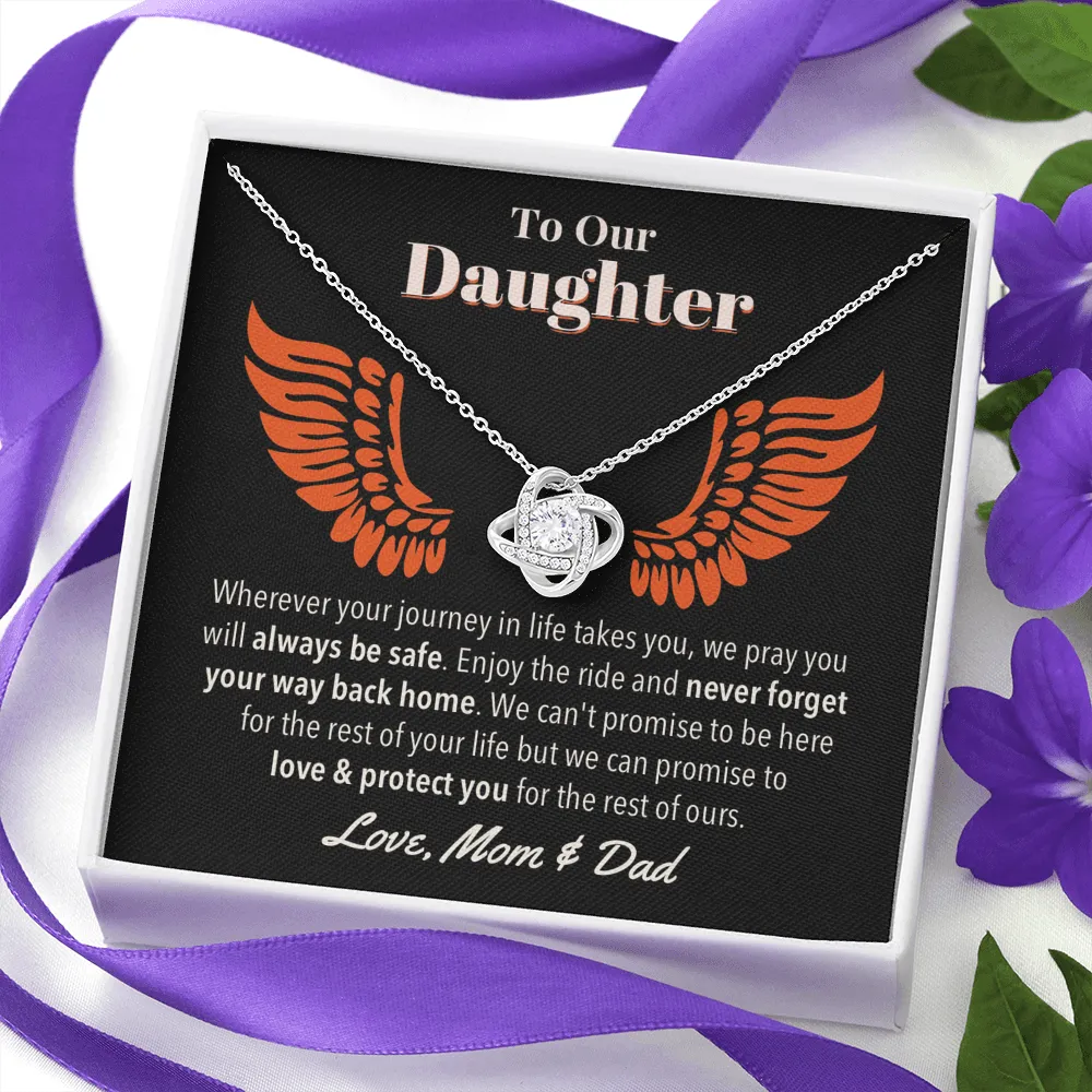 Daughter Love & Protection Necklace