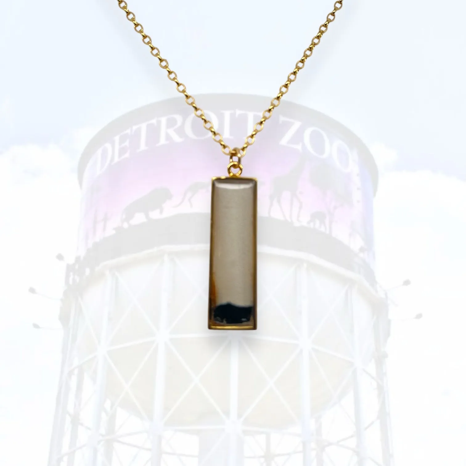 Detroit Zoo Nechelle Necklace | Gold