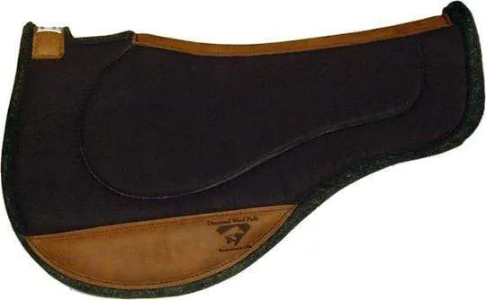 Diamond Wool Endurance Round 1/2inch Saddlepad (ER74)