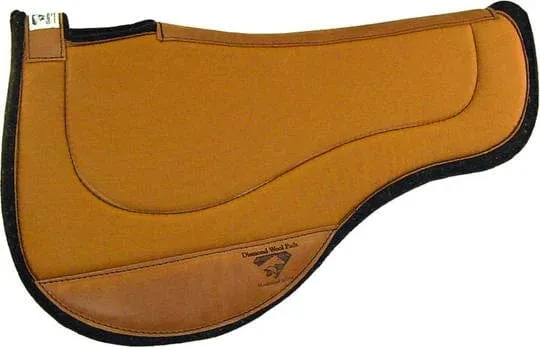 Diamond Wool Endurance Round 1/2inch Saddlepad (ER74)