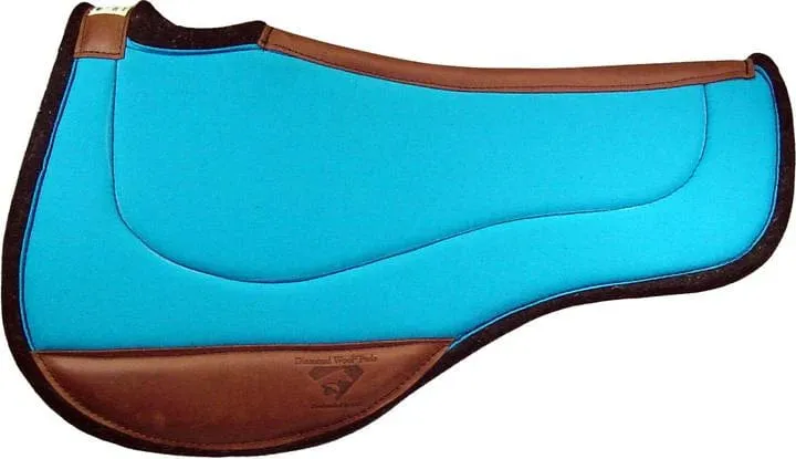 Diamond Wool Endurance Round 1/2inch Saddlepad (ER74)